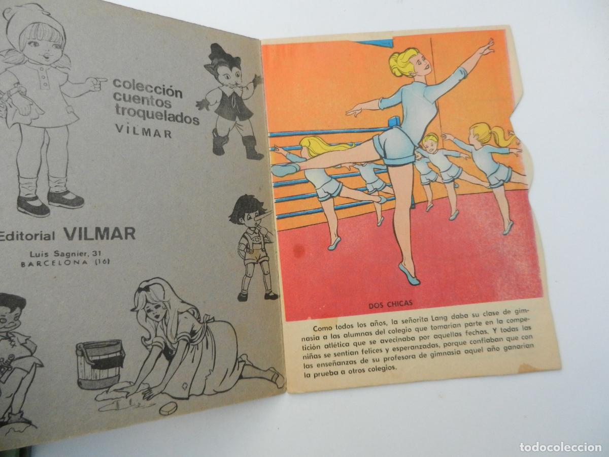Libros de segunda mano: DOS CHICAS - CUENTO TROQUELADO - EDITORIAL VILMAR 1982. - Foto 3