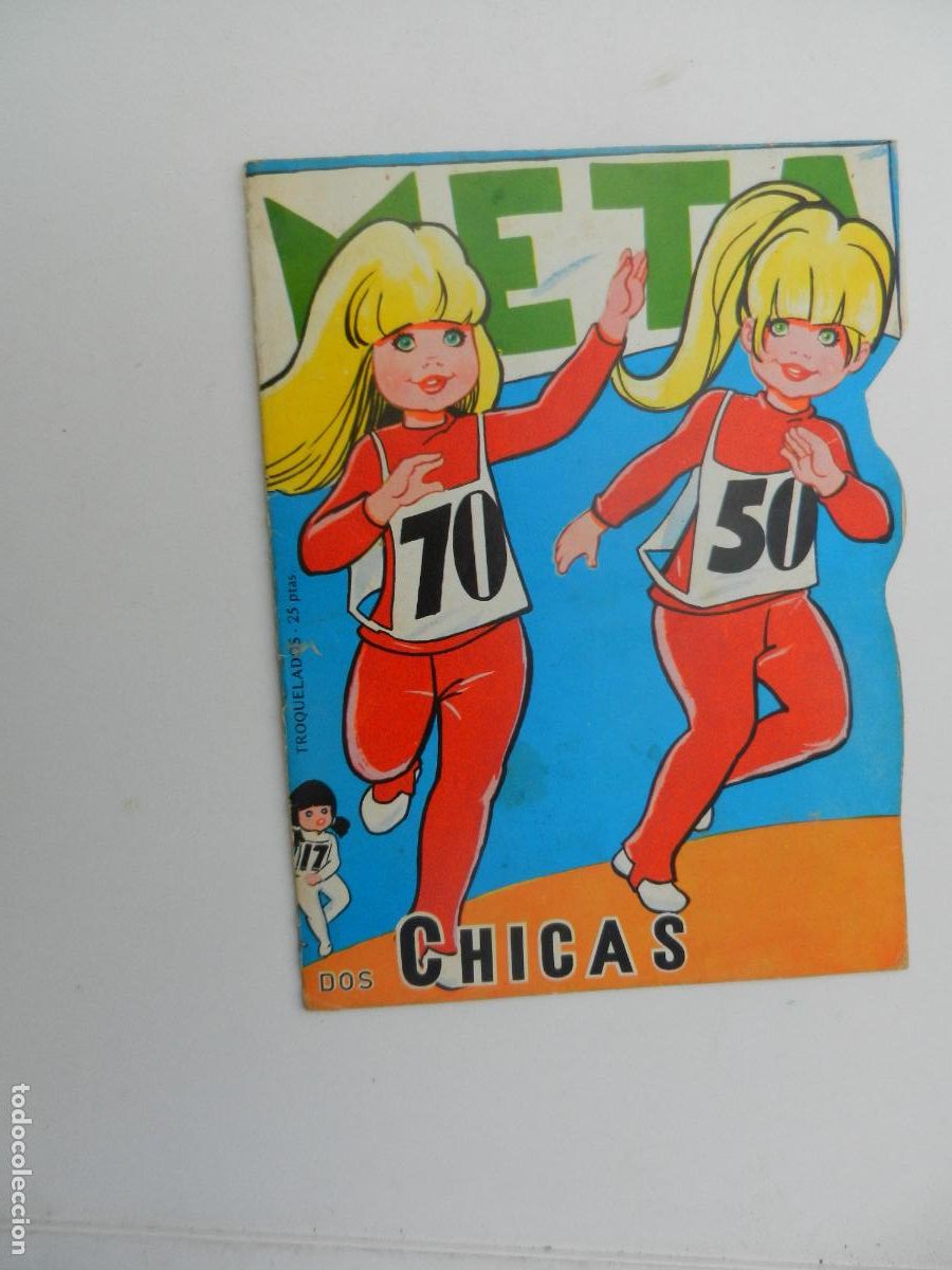 Libros de segunda mano: DOS CHICAS - CUENTO TROQUELADO - EDITORIAL VILMAR 1982. - Foto 1