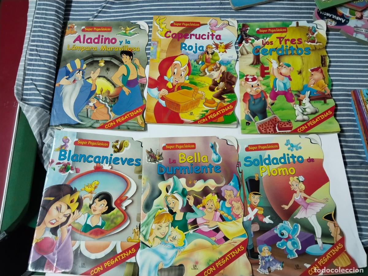LOTE 6 CUENTOS S&Uacute;PER PEGACL&Aacute;SICOS