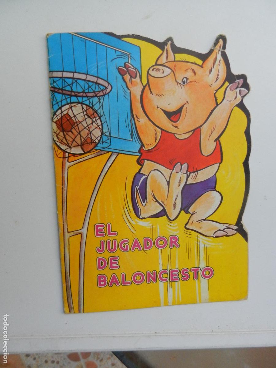 Libri di seconda mano: EL JUGADOR DE BALONCESTO-COLECCI&Oacute;N FANTASIA DE ANIMALITOS N&ordm; 4 - C. GARMENDIA-TROQUELADO-GAMA 1981.