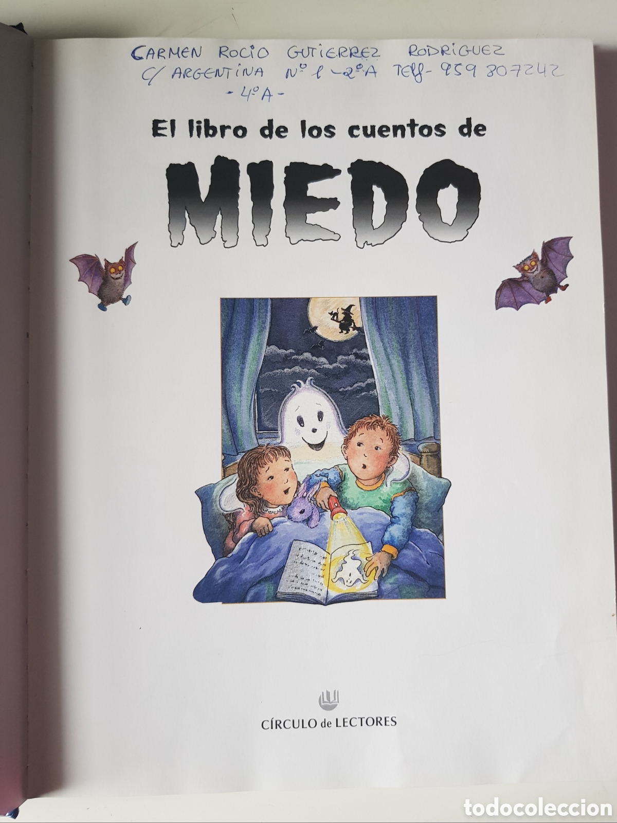 Libros de segunda mano: El libro de los cuentos de miedo. C&iacute;rculo de lectores, S.A. 2002 - Foto 5