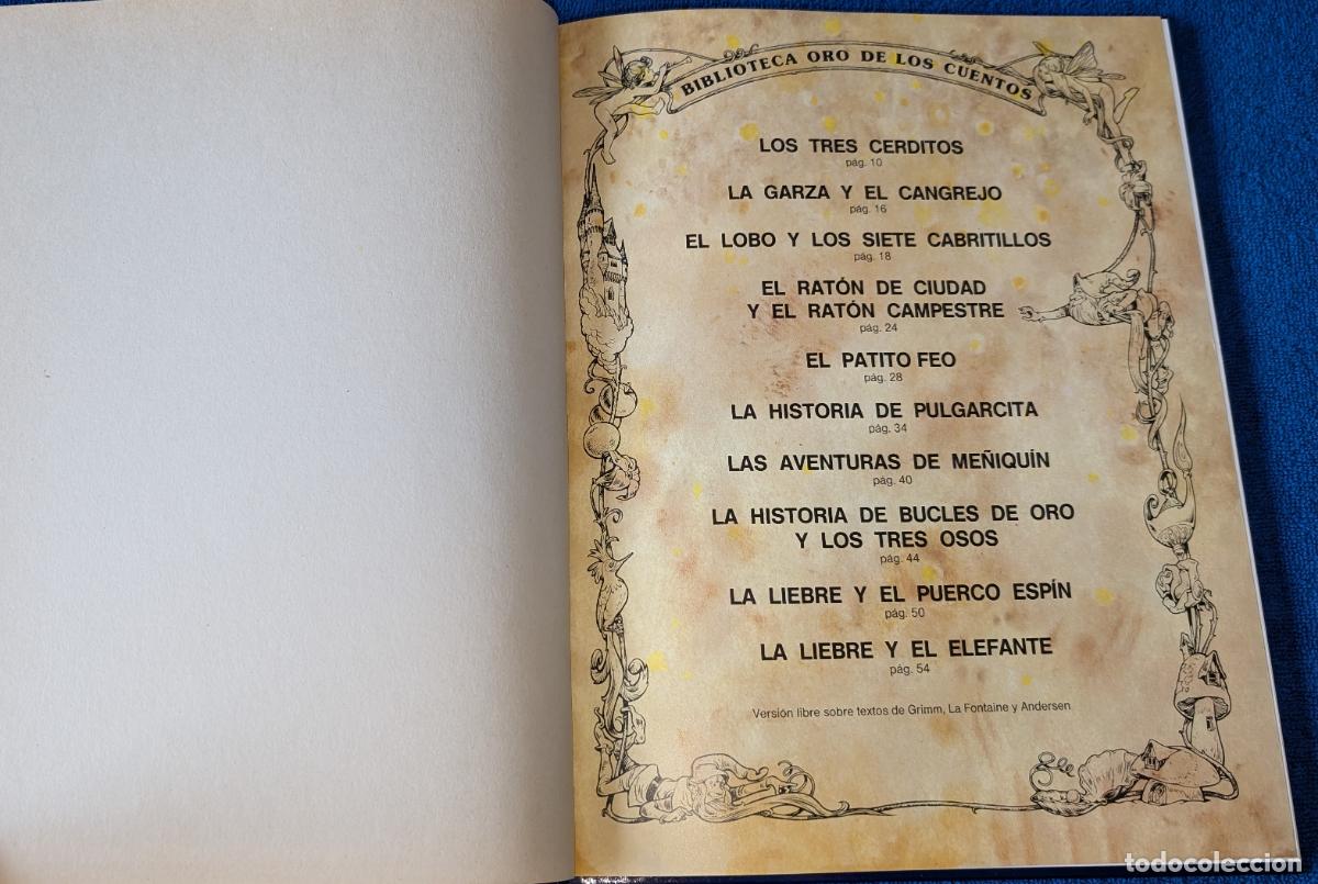 Libros de segunda mano: Biblioteca de los cuentos c&aacute;sicos - Tony Wolf - Dami Editore &iexcl;Impecables - Foto 11