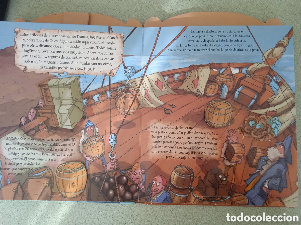 Libros de segunda mano: ME GUSTAR&Iacute;A SER PIRATA De PLANETA JUNIOR - Foto 2