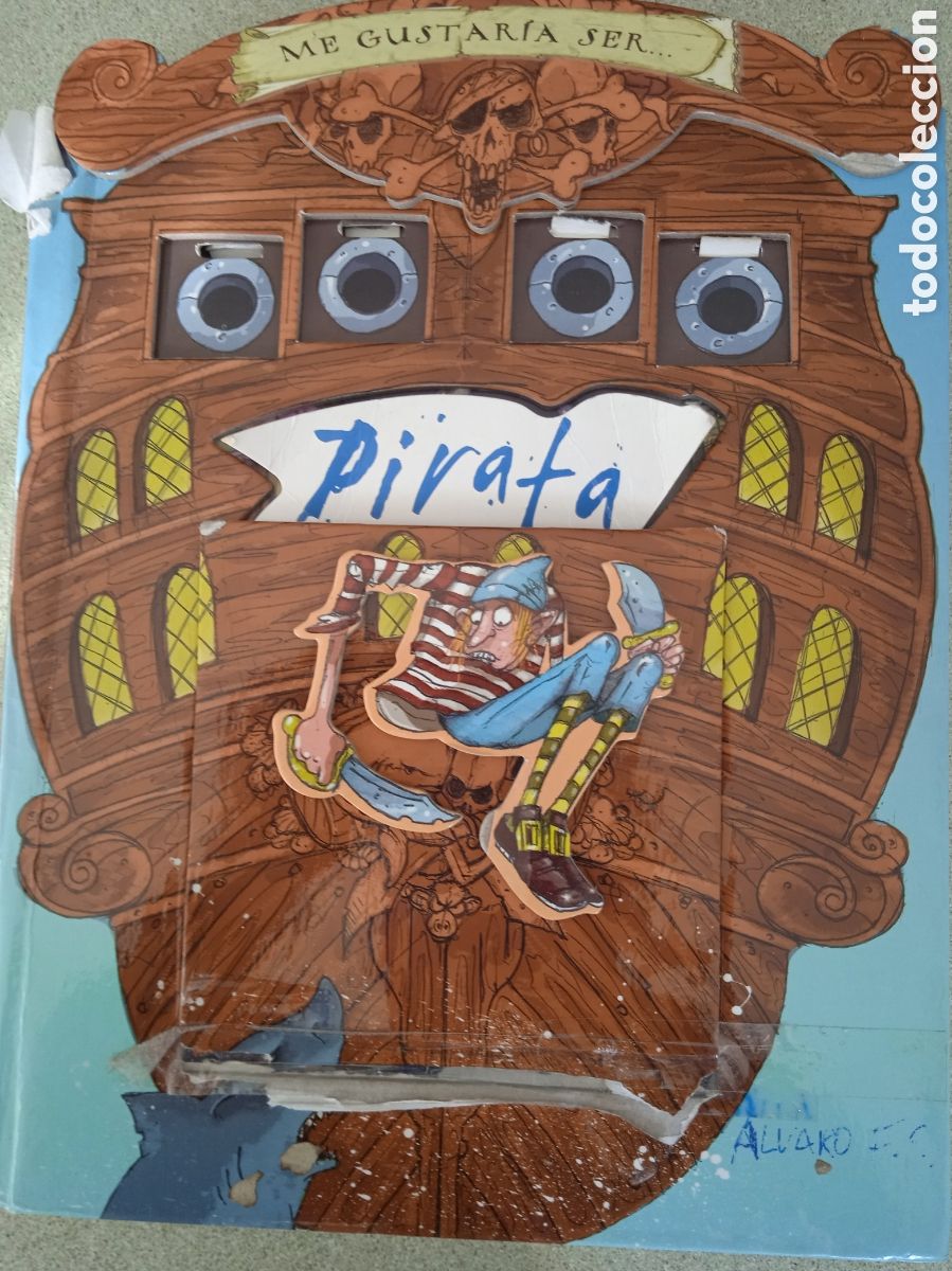 Libros de segunda mano: ME GUSTAR&Iacute;A SER PIRATA De PLANETA JUNIOR - Foto 1