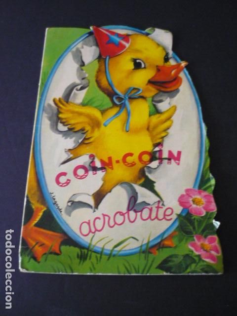 Libros de segunda mano: COIN COIN ACROBATE CUENTO TROQUELADO INFANTIL EN FRANCES - Foto 1