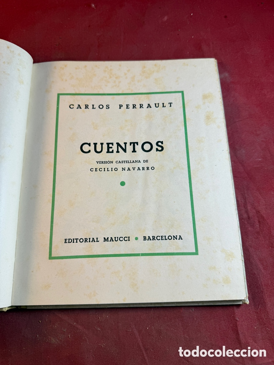 Libros de segunda mano: CUENTOS PERRAULT editorial Maucci - Foto 2