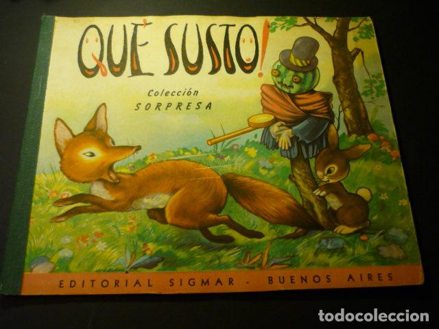 Libros de segunda mano: QUE SUSTO&iexcl; CUENTO COLECCION SORPRESA EDITORIAL SIGMAR - Foto 1