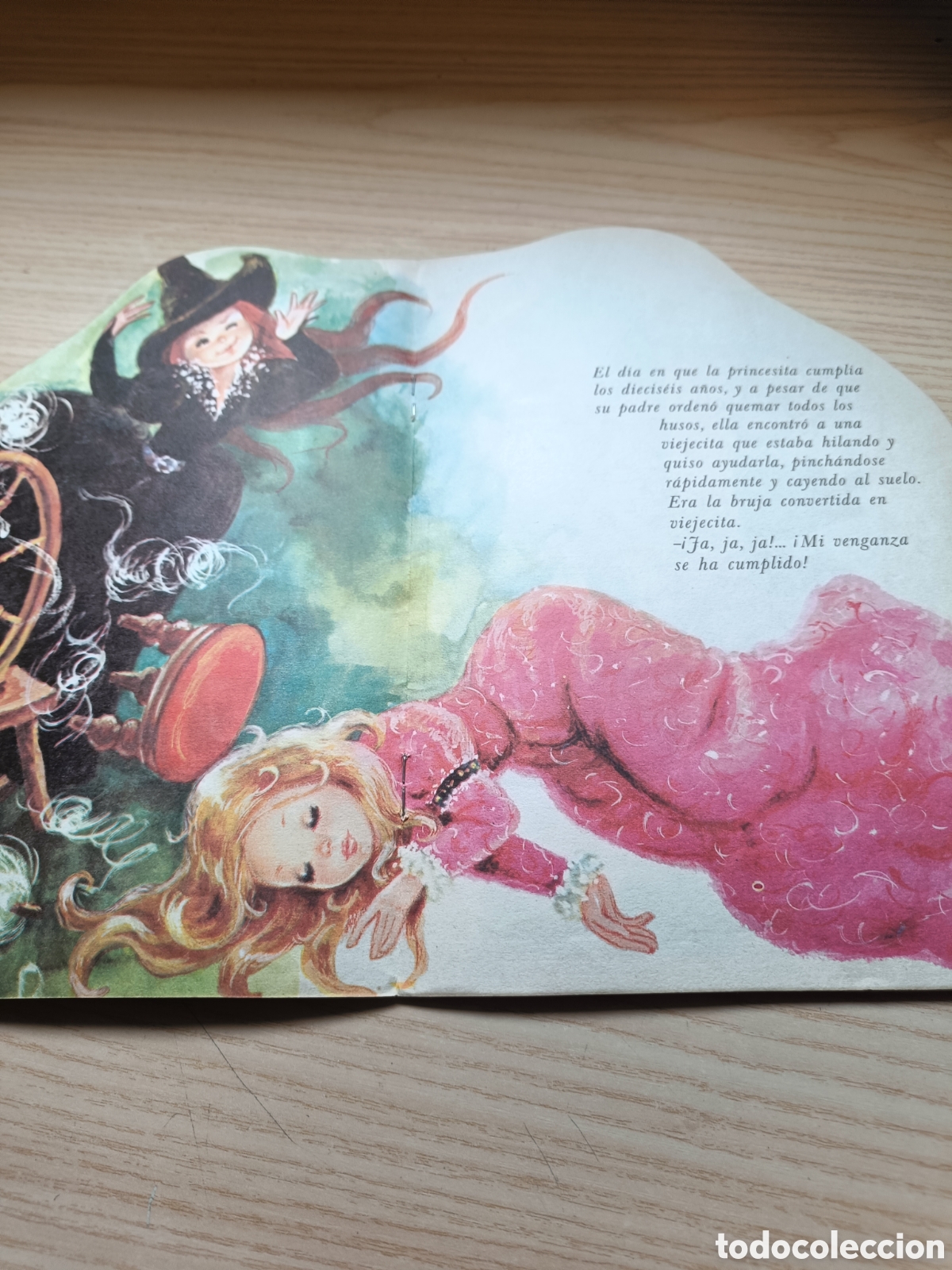 Libros de segunda mano: Libro Cuento troquelado: La bella durmiente. A&ntilde;o 1978. ED. MONTERO - Foto 3