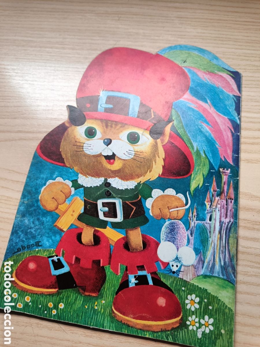 Libros de segunda mano: Libro Cuento troquelado: El gato con botas . A&ntilde;o 1978. ED. MONTERO - Foto 3