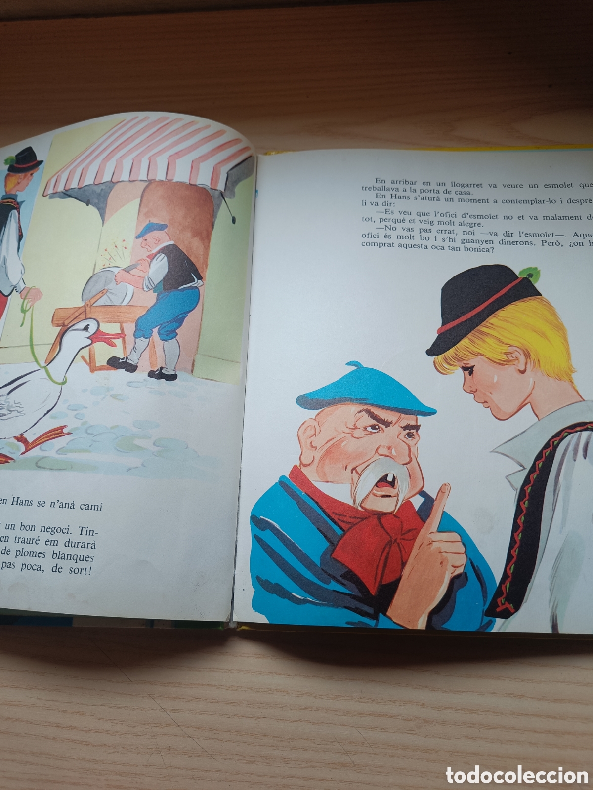 Libros de segunda mano: LIBRO CONTES CLASSICS 12. HANS, EL DE LA SORT (Eugenio Sotillos / Mar&iacute;a Pascual) Toray, 1978 - Foto 4