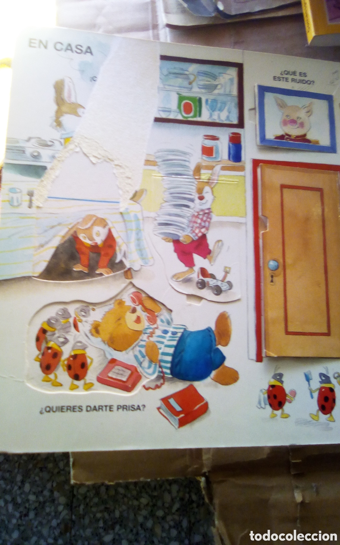 Libros de segunda mano: Un libro con ventanitas? Los buenos modales. Geronimo Stilton, Adriana Sirena. Matthew Wolf. 1998. - Foto 2