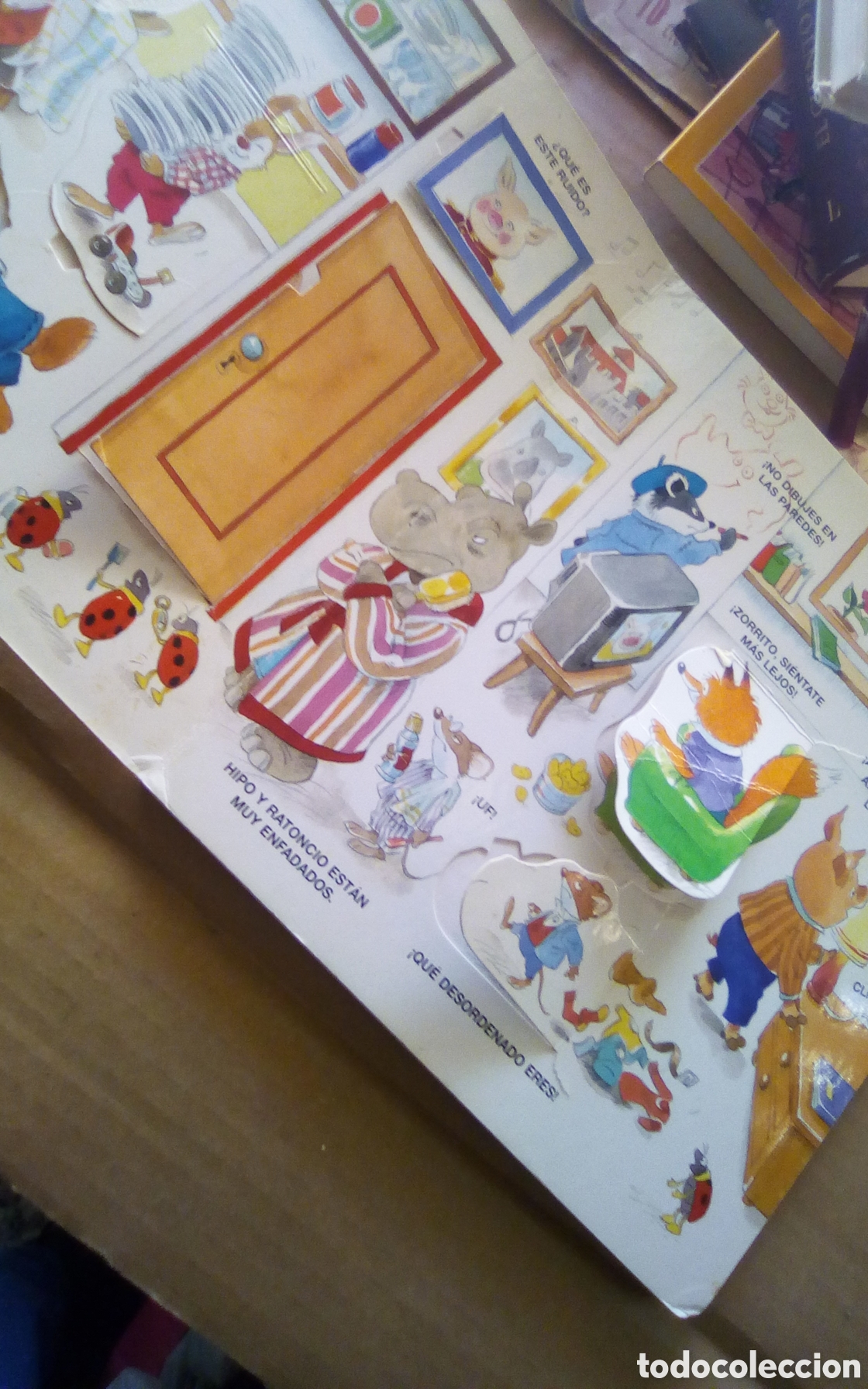 Libros de segunda mano: Un libro con ventanitas? Los buenos modales. Geronimo Stilton, Adriana Sirena. Matthew Wolf. 1998. - Foto 4