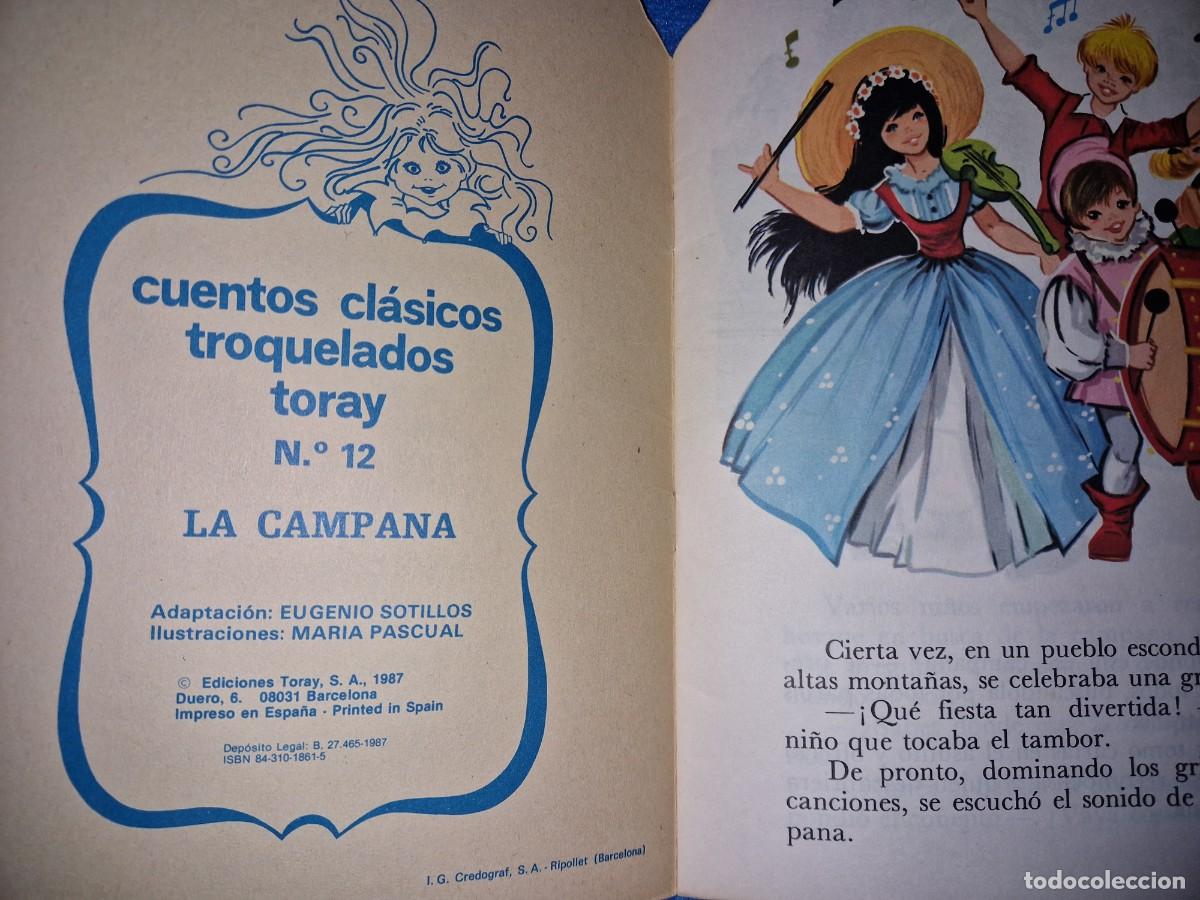 Libros de segunda mano: CUENTO LA CAMPANA - MARIA PASCUAL - CONTES CLASSICS TROQUELATS DE TORAY - Foto 2