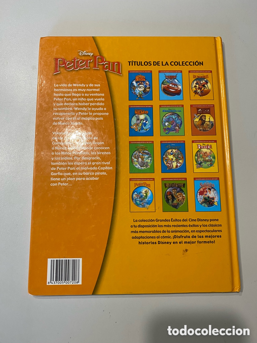 Libros de segunda mano: Peter Pan Disney // Colecci&oacute;n grandes &eacute;xitos del cine Disney - Foto 2