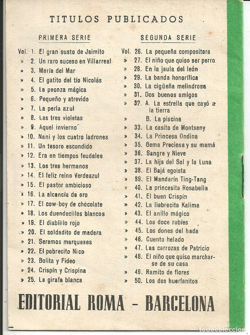 Libros de segunda mano: CUENTOS PEPI N&ordm; 45 - *LOS DONES DEL HADA* - EDITORIAL ROMA - Foto 2