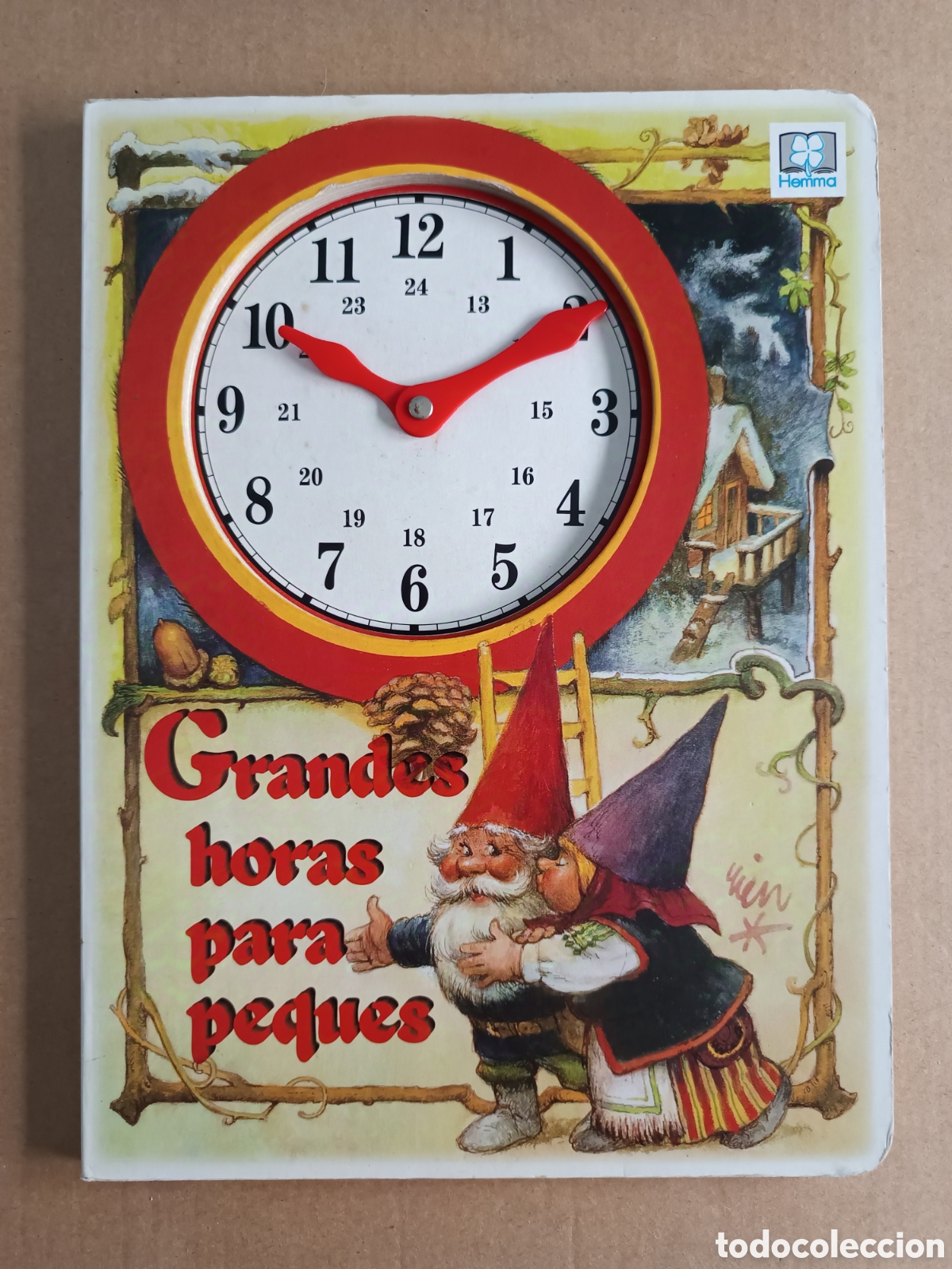 Libros de segunda mano: Grandes Horas Para Peques, por Rosa Pichel y Rien Poortvliet (Hemma, 1995).
