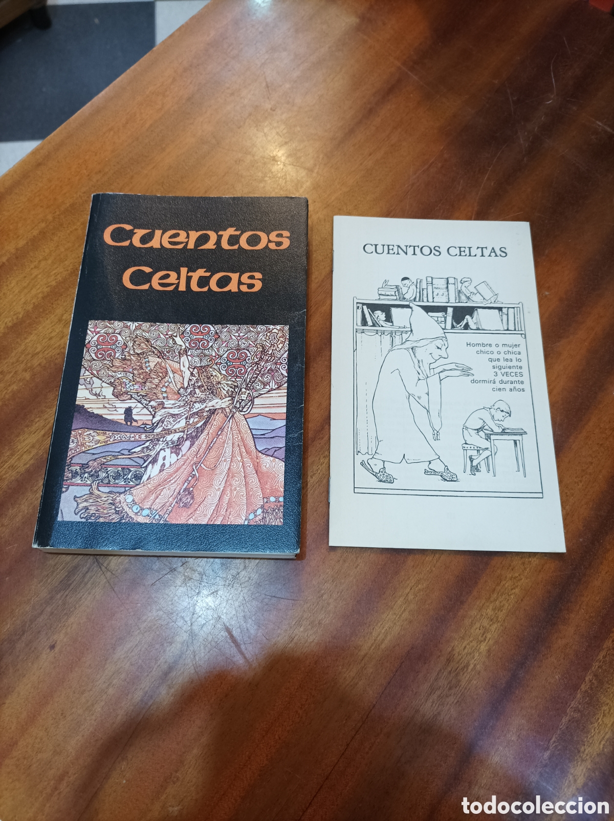 Libros de segunda mano: CUENTOS CELTAS, INCLUYE SEPARATA.LIBROS DE LOS MALOS TIEMPOS.ED1992 - Foto 1