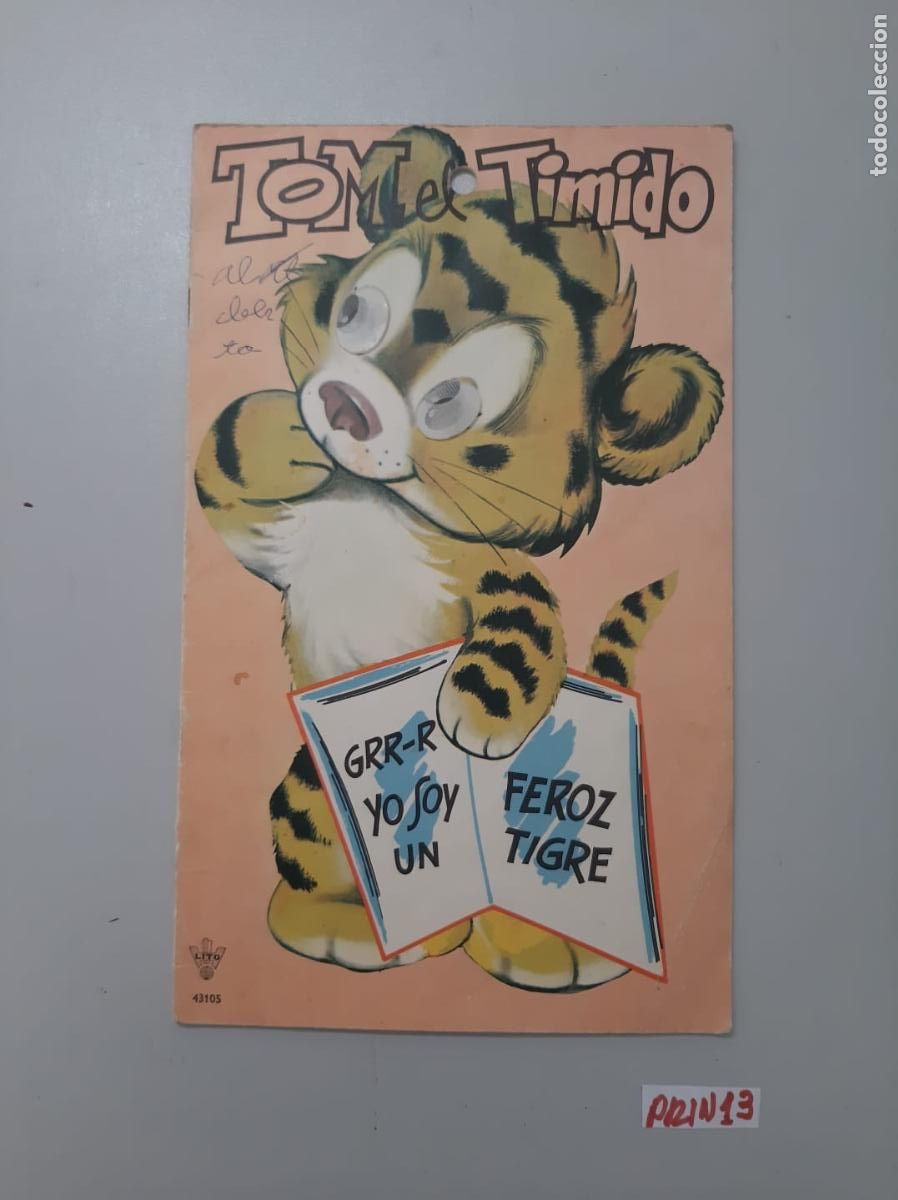 Libros de segunda mano: Libro: Tom el t&iacute;mido - Foto 1