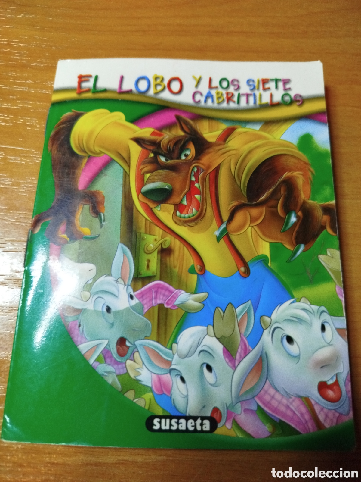 Libros de segunda mano: El lobo y los siete cabritillos. Mini libros. - Foto 1