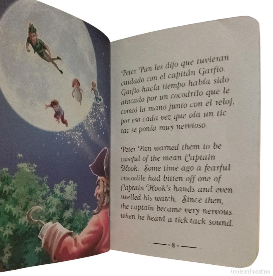 Libros de segunda mano: PETER PAN. BILINGUE ESPA&Ntilde;OL- INGL&Eacute;S. DIFICIL. BUEN ESTADO. - Foto 5