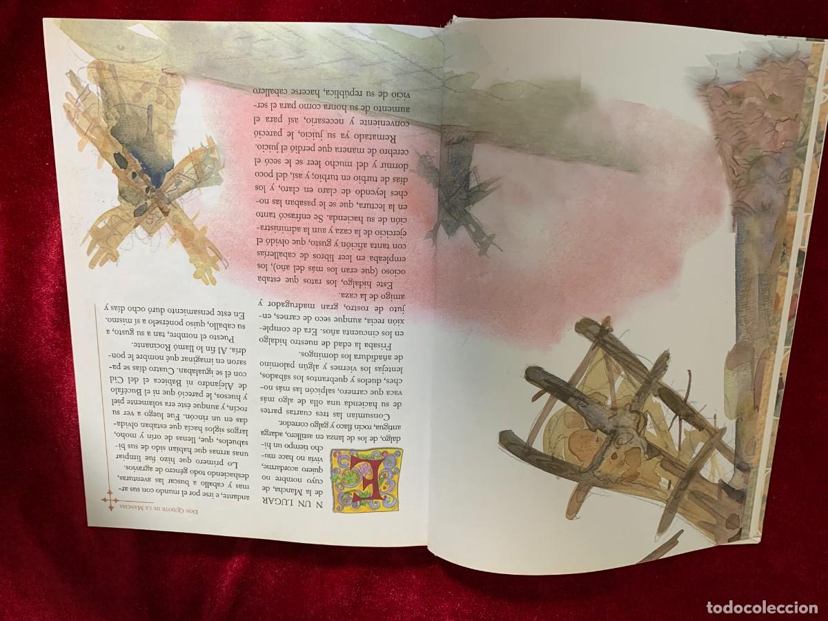 Libros de segunda mano: LIBROS; &laquo;DON QUIJOTE DE LA MANCHA&raquo; EDICI&Oacute;N INFANTIL - Foto 6