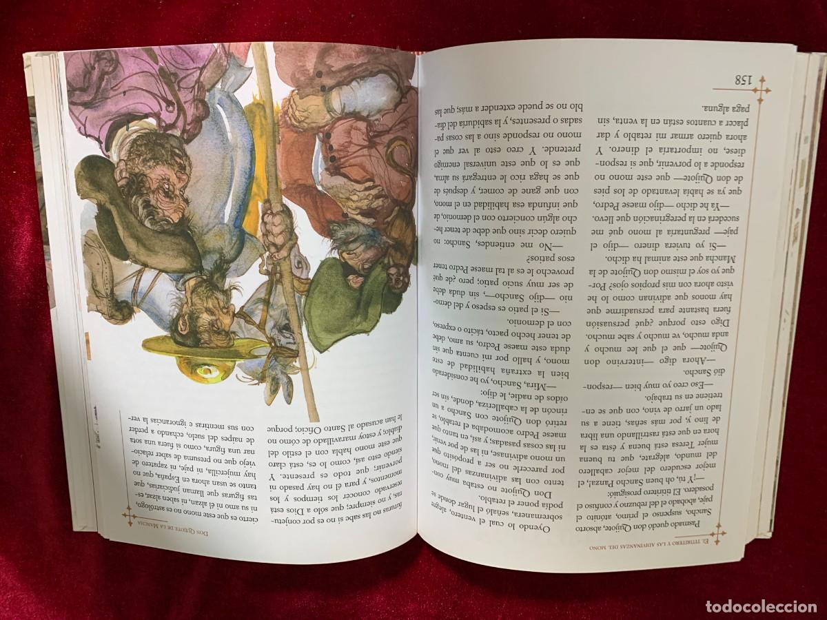 Libros de segunda mano: LIBROS; &laquo;DON QUIJOTE DE LA MANCHA&raquo; EDICI&Oacute;N INFANTIL - Foto 9