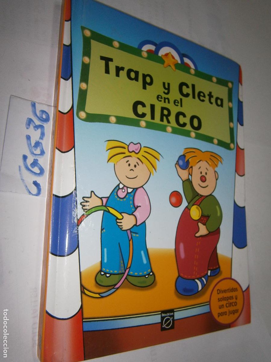 Gebrauchte B&uuml;cher: TRAP Y CLETA EN EL CIRCO CON DIVERTIDAS SOLAPAS Y UN CIRCO PARA JUGAR