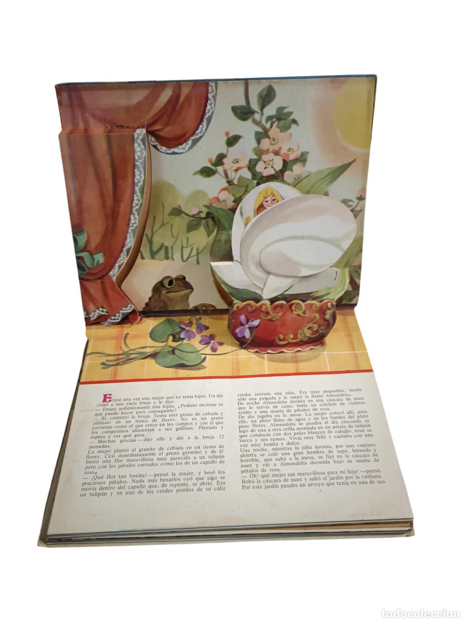 Libros de segunda mano: ANDERSEN : ALMENDRITA POP UP (MOSC&Uacute;, 1982) - Foto 2