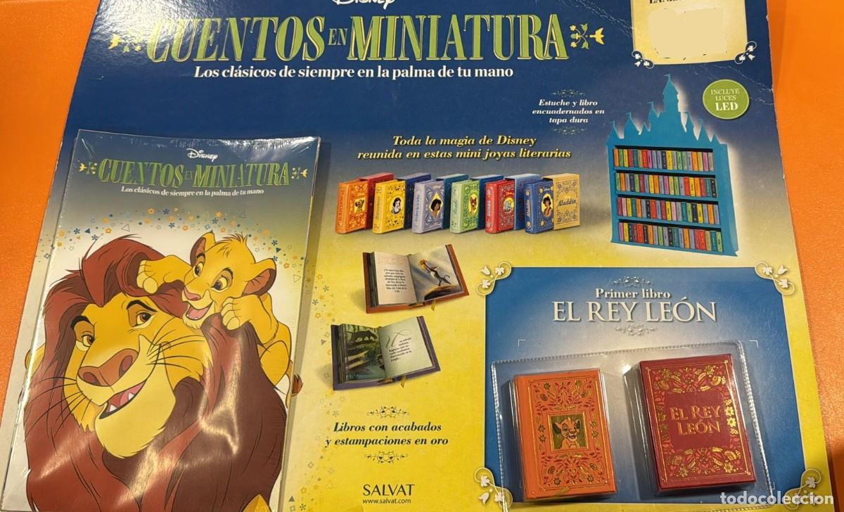 Libros de segunda mano: Cuentos en miniatura n&uacute;m. 01: El Rey Le&oacute;n - Foto 1