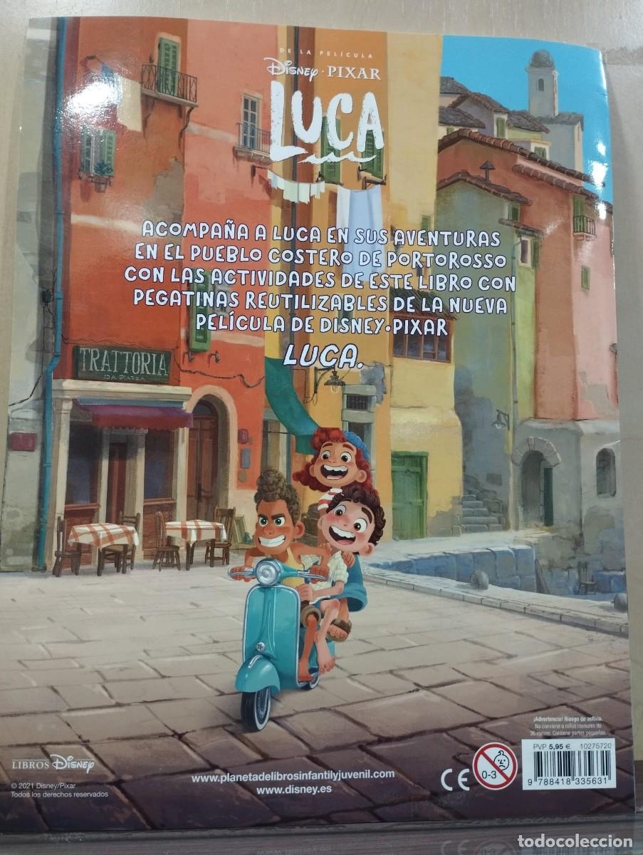 Libros de segunda mano: Luca. Libro de pegatinas (Disney. Luca) - Foto 2