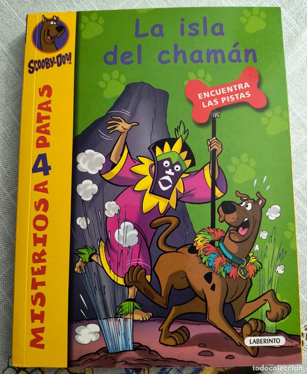 Libros de segunda mano: LIBRO SCOOBY-DOO! MISTERIOS A 4 PATAS - LA ISLA DEL CHAM&Aacute;N / LABERINTO - Foto 1