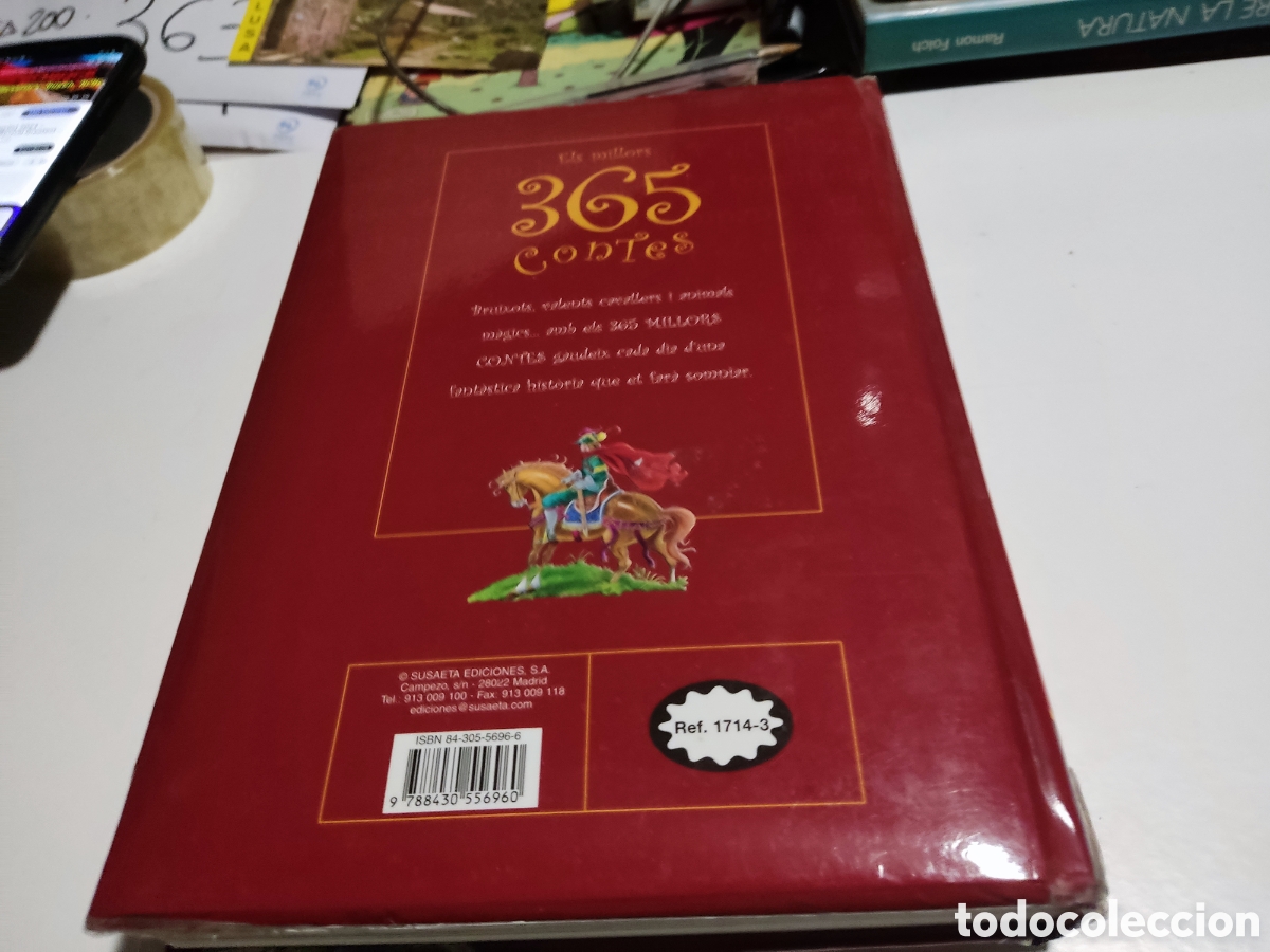 Libros de segunda mano: Libro 365 contes en catal&aacute;n - Foto 5