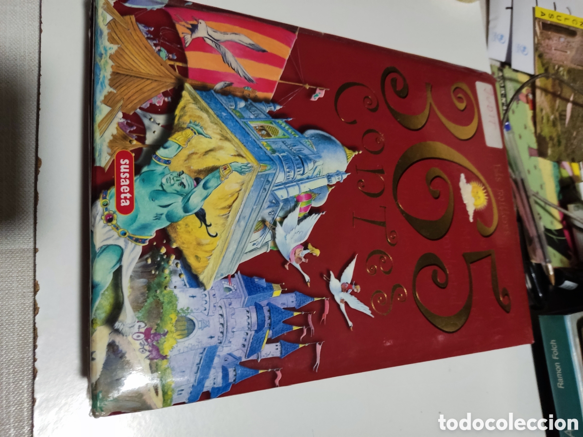 Libros de segunda mano: Libro 365 contes en catal&aacute;n - Foto 1