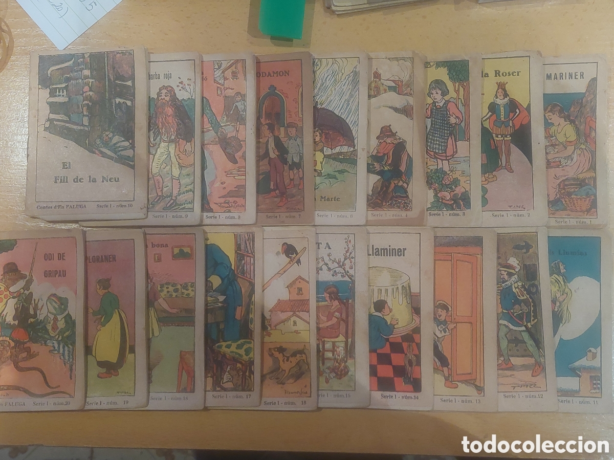 Second hand books: Conte d,en Faluga 19 Cuentos infantiles Serie 1 del 1 al 20 (falta en N&deg;5)