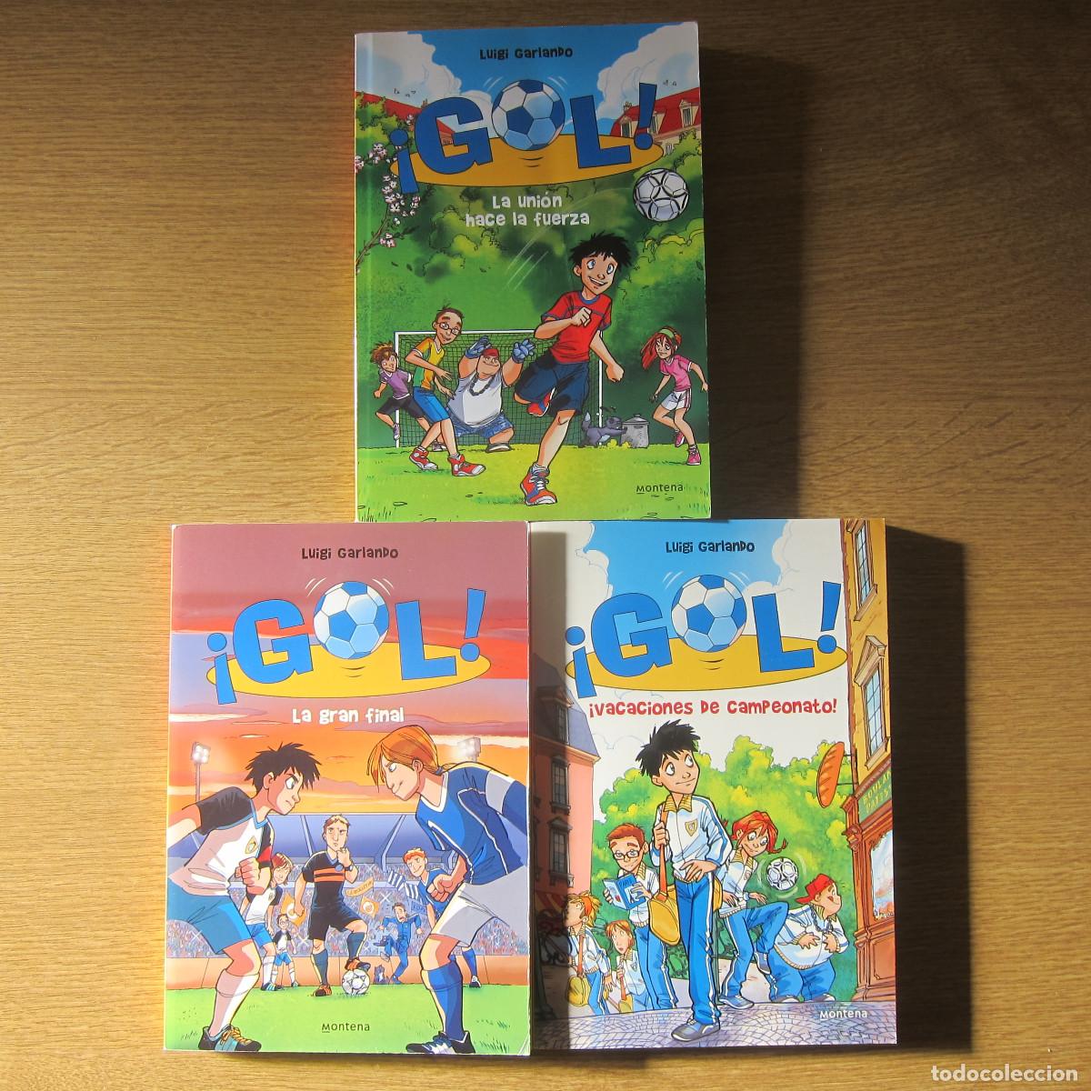 Libros de segunda mano: PACK &iexcl;GOL! - LUIGI GARIANDO (MONTENA) INFANTIL - Foto 1