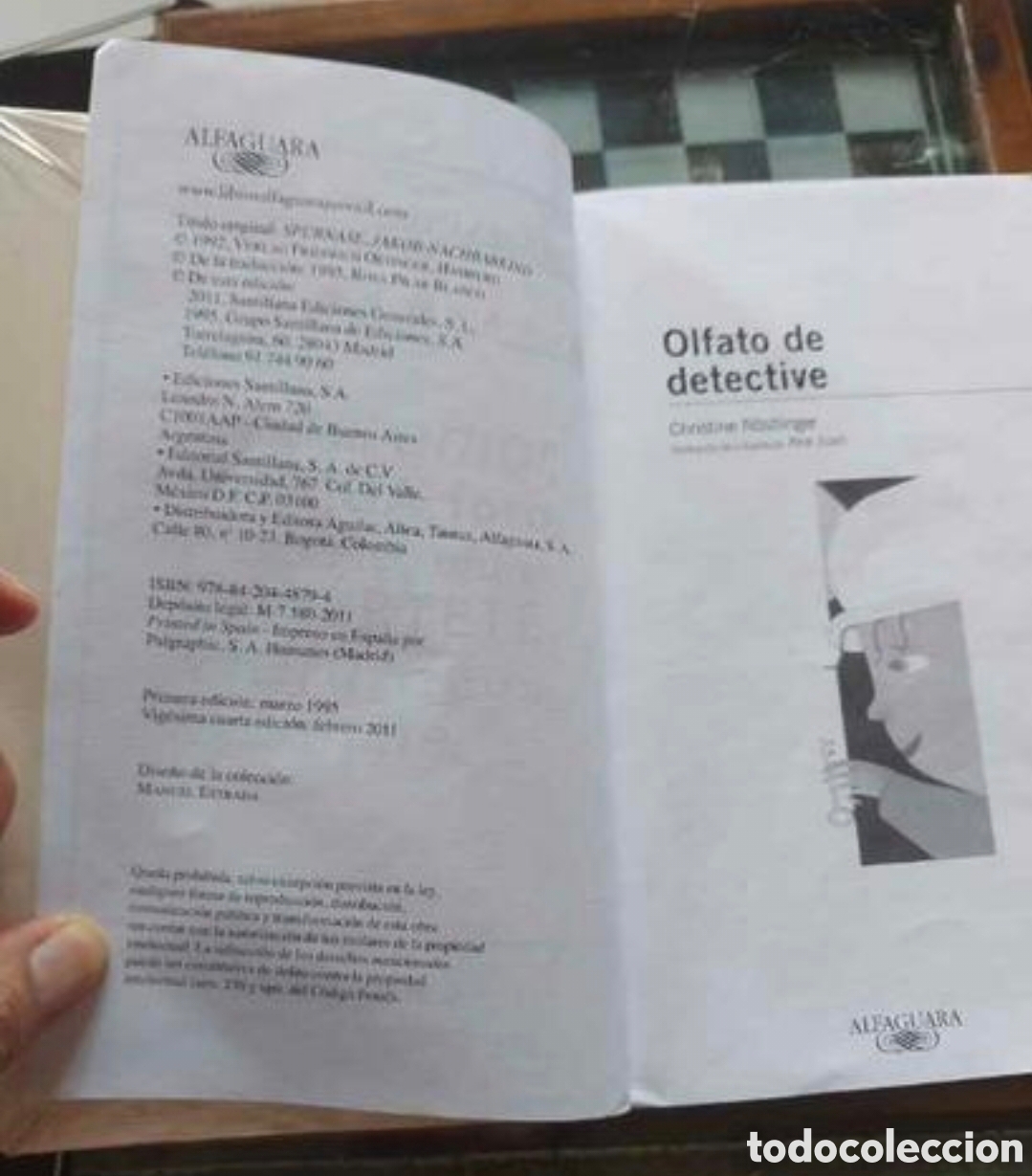 Libros de segunda mano: Olfato de detective de Alfaguara juvenil - Foto 2