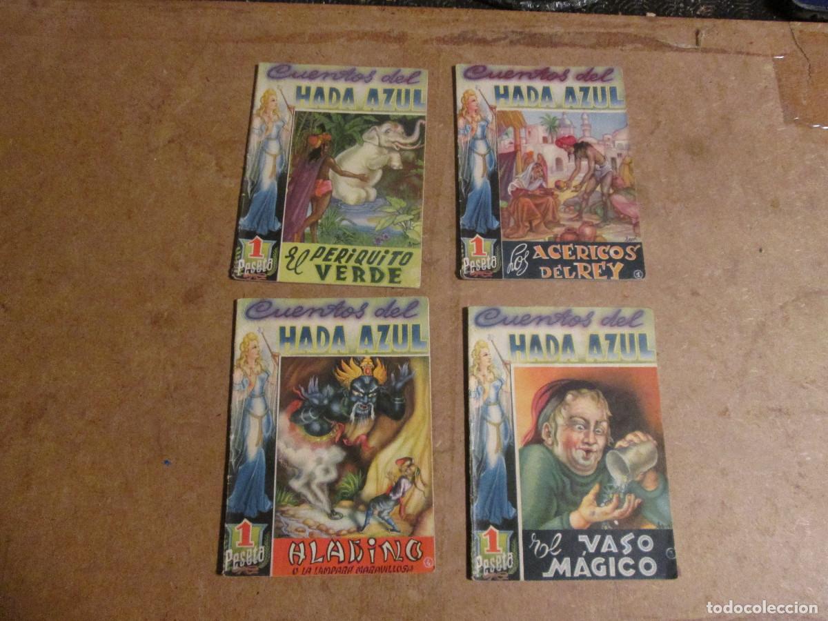 Libros de segunda mano: cuentos del hada azul de ediciones Reguera, completa 4 n&uacute;meros - Foto 1