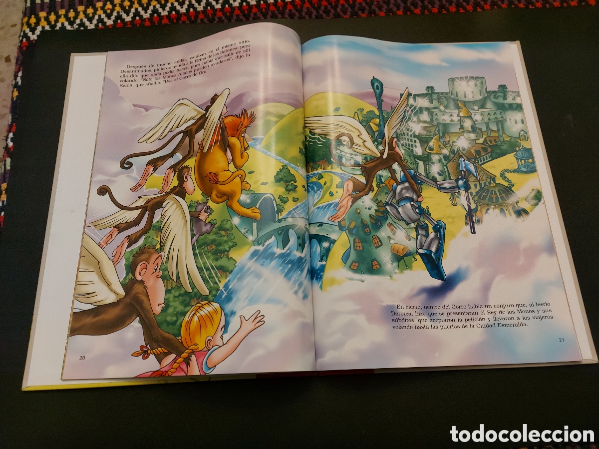 Libros de segunda mano: CUENTOS PARA SO&Ntilde;AR-EL MAGO DE OZ, LA CENICIENTA-PERFUMERIAS IF - Foto 9