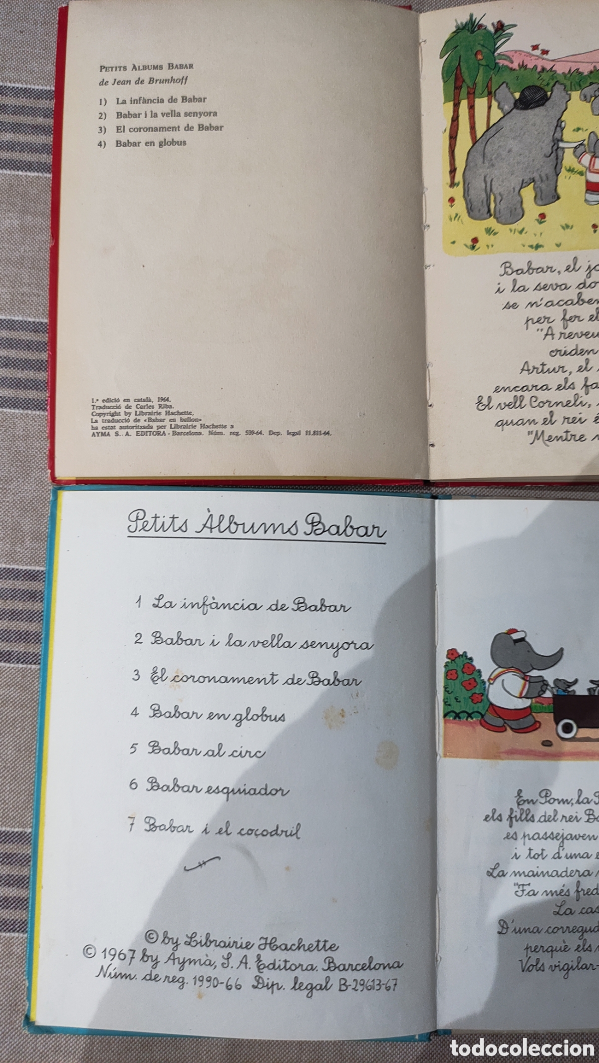 Libros de segunda mano: Cuentos Babar, Ayma, S.A.Editora - Foto 2