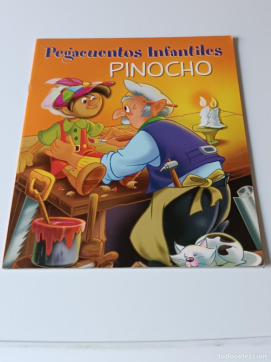Libros de segunda mano: PEGACUENTOS PINOCHO LAS PEGATINAS YA LAS TIENE PEGADAS