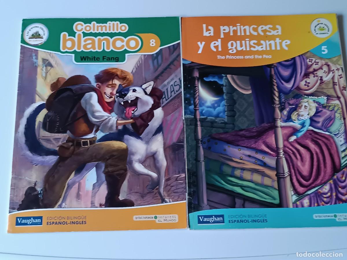 Libros de segunda mano: COLMILLO BLANCO LA PRINCESA Y EL GUISANTE - Foto 1
