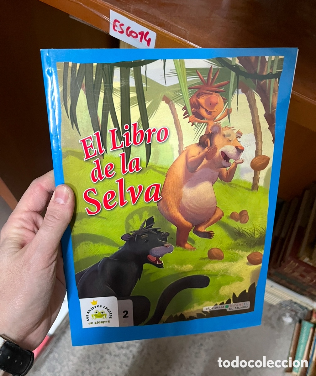Libros de segunda mano: ESCO14 El Libro de la Selva, cuento ilustrado - Foto 1
