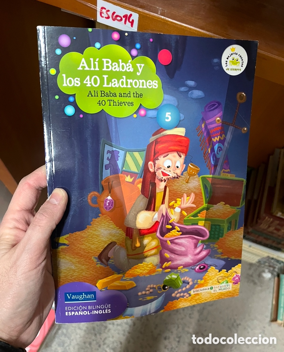 Libros de segunda mano: Esco14 Ali baba, edici&oacute;n biling&uuml;e espa&ntilde;ol/ingl&eacute;s- vaugham - con cd - Foto 1