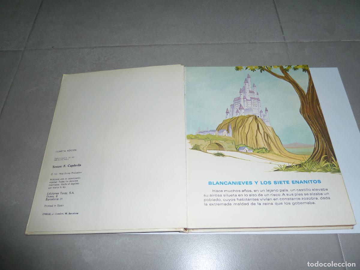 Libros de segunda mano: Libro. Cuento Blancanieves y los 7 enanitos. Toray, 1981 - Foto 4