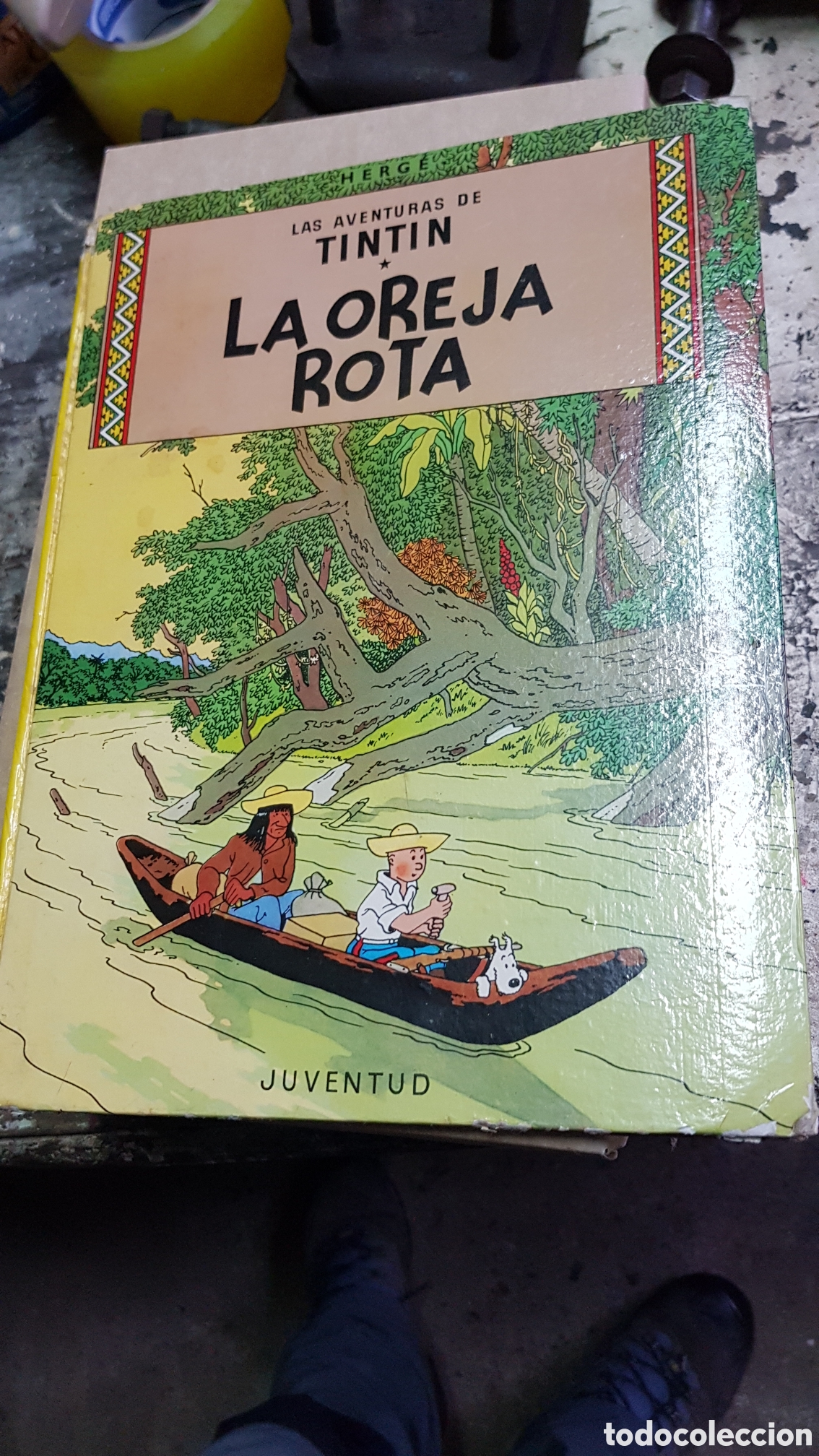 Libros de segunda mano: La Oreja Rota Tint&iacute;n