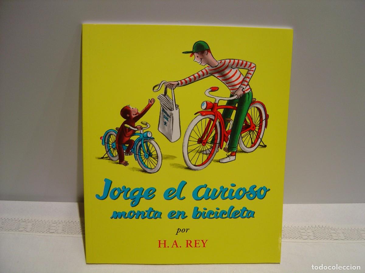Livres d'occasion: JORGE EL CURIOSO MONTA EN BICICLETA - H.A. REY - CURIOUS GEORGE HOUGHTON MIFFLIN 2002