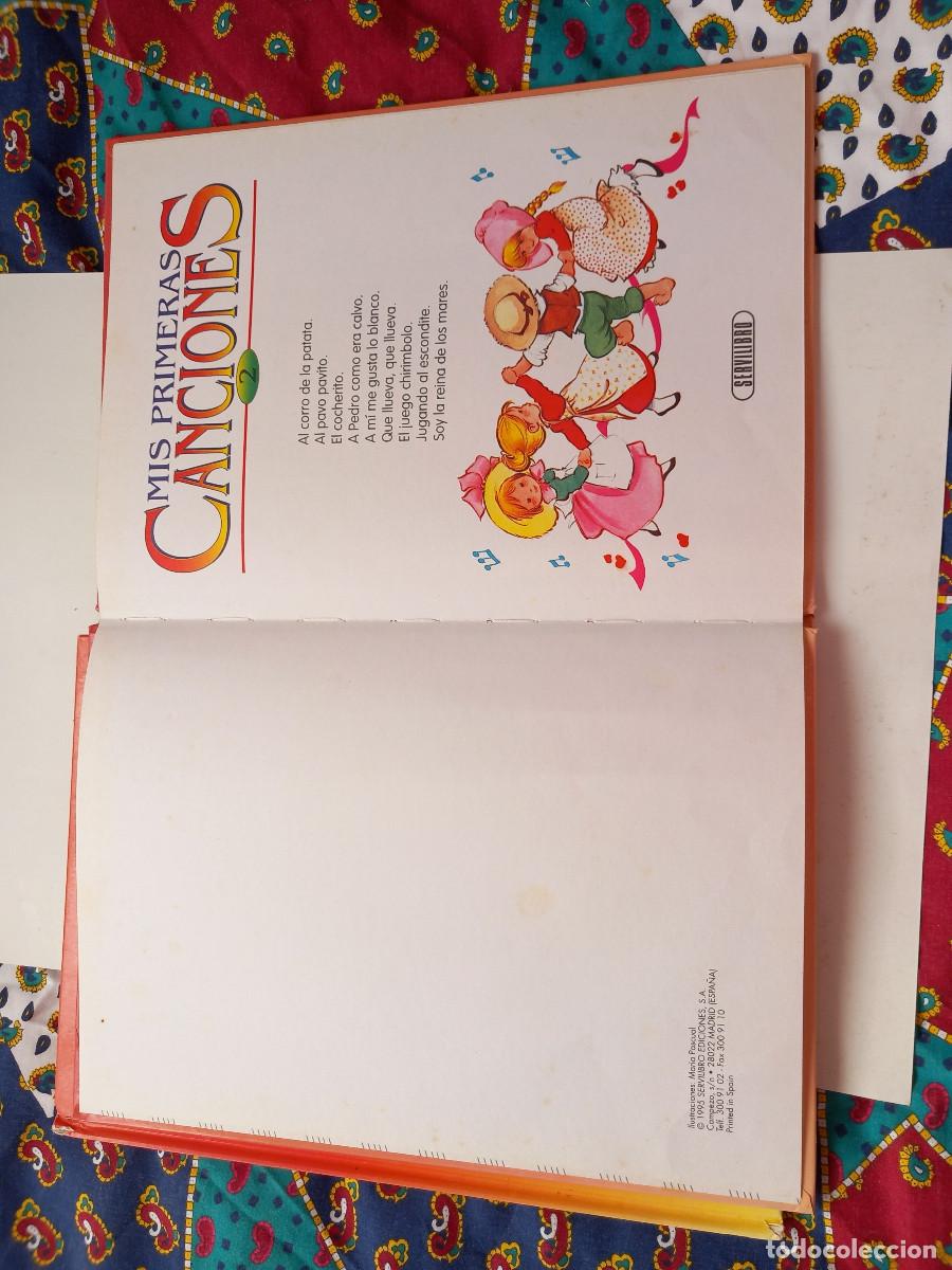 Libros de segunda mano: 2 MIS PRIMERAS CANCIONES SERVILIBRO - Foto 2