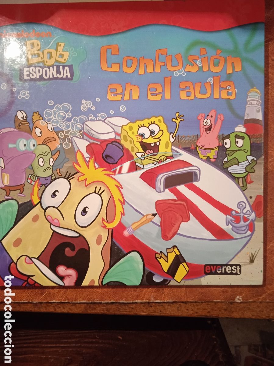 Libros de segunda mano: BOB ESPONJA CONFUSION EN EL AULA DE EVEREST NUEVO - Foto 1