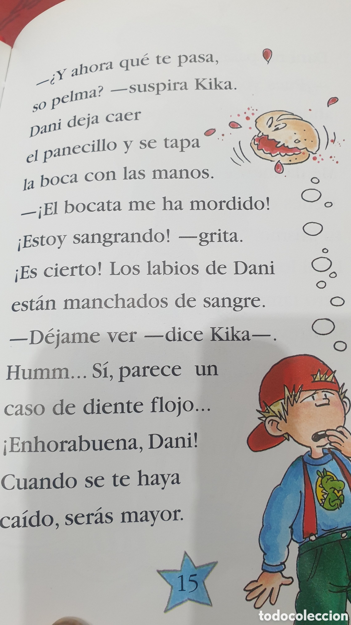 Libros de segunda mano: Kika Superbruja y Dani. El vampiro del diente flojo - Foto 3