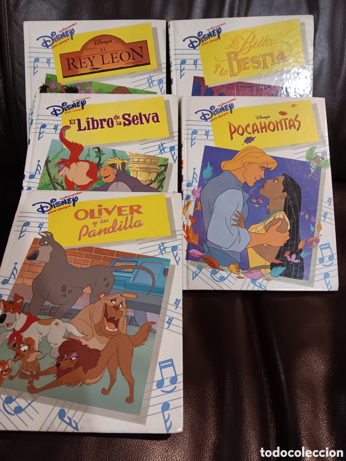 Libros de segunda mano: Cuentos de Disney. 5 vol&uacute;menes
